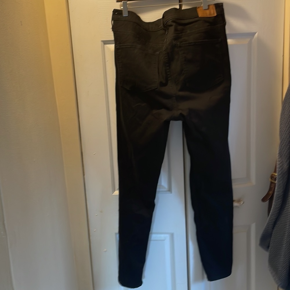 Madewell Black Skinny Jeans 33 Tall - Picture 4 of 4